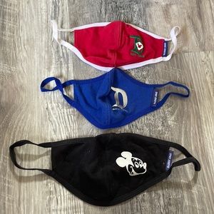Lot of Disney Spirit Jersey masks